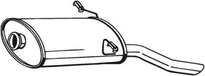 Глушитель выхлопных газов конечный BOSAL 190-041