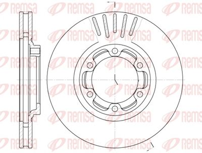 Bremžu diski REMSA 61083.10
