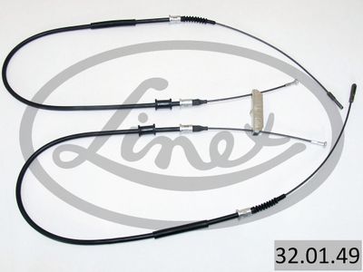 Тросик, cтояночный тормоз LINEX 32.01.49