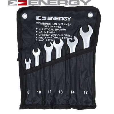 Комплект кольцевых / гаечных ключей ENERGY NE01000SK6