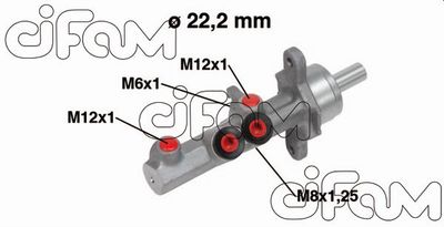 Главный тормозной цилиндр CIFAM 202-721