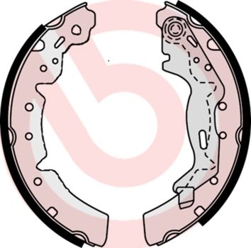 Bremžu loku komplekts BREMBO S 83 510