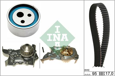 Ūdenssūknis + Zobsiksnas komplekts Schaeffler INA 530 0018 32