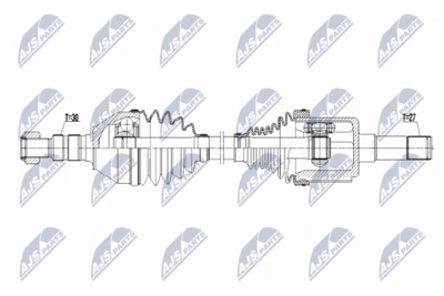 Приводной вал NTY NPW-PL-171