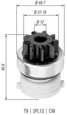 Zobrats, Starteris MAGNETI MARELLI 940113020431