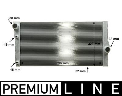Radiators, Motora dzesēšanas sistēma MAHLE CR 1147 000P