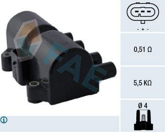 Aizdedzes spole FAE 80317