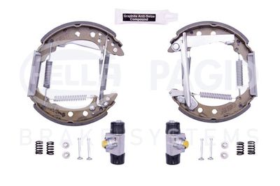 Bremžu loku komplekts HELLA PAGID 8DB 355 005-241