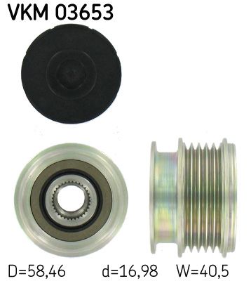 Механизм свободного хода генератора SKF VKM 03653