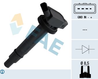 Aizdedzes spole FAE 80301