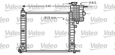 Radiators, Motora dzesēšanas sistēma VALEO 734749