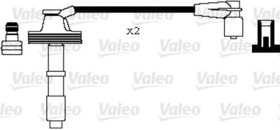 Augstsprieguma vadu komplekts VALEO 346001
