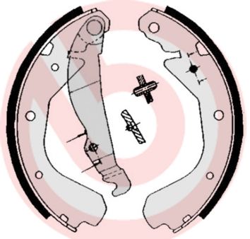 Комплект тормозных колодок BREMBO S 59 509