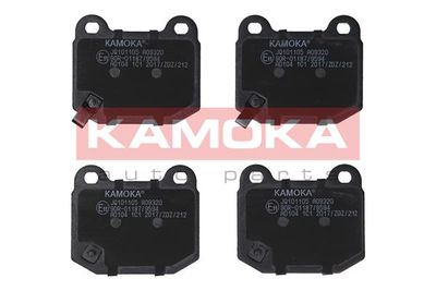 Bremžu uzliku kompl., Disku bremzes KAMOKA JQ101105