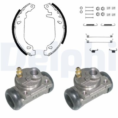 Bremžu loku komplekts DELPHI KP823