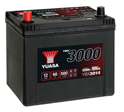 YUASA YBX3014 Startera akumulatoru baterija