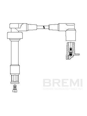 Провод зажигания BREMI 135/105