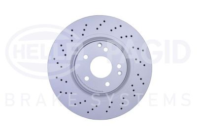Bremžu diski HELLA PAGID 8DD 355 109-411