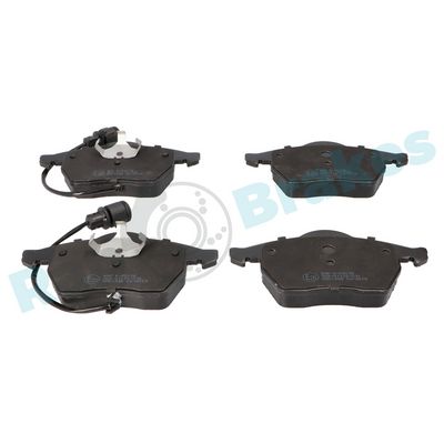 Комплект тормозных колодок, дисковый тормоз RAP BRAKES R-P0038