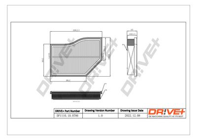 Воздушный фильтр Dr!ve+ DP1110.10.0786
