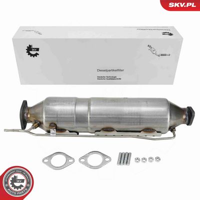 Сажевый / частичный фильтр, система выхлопа ОГ ESEN SKV 62SKV553