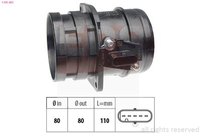 Расходомер воздуха EPS 1.991.403