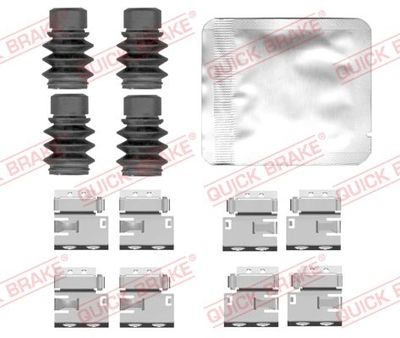 Комплектующие, колодки дискового тормоза QUICK BRAKE 109-0184