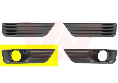 Решетка вентилятора, буфер VAN WEZEL 1863594