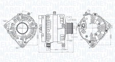 Ģenerators MAGNETI MARELLI 063731513010