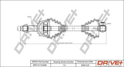 Приводной вал Dr!ve+ DP2110.10.0326