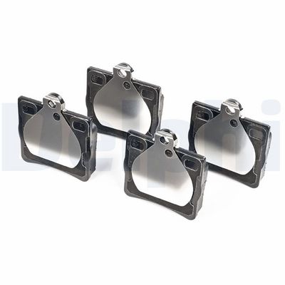 Комплект тормозных колодок, дисковый тормоз DELPHI LP1403