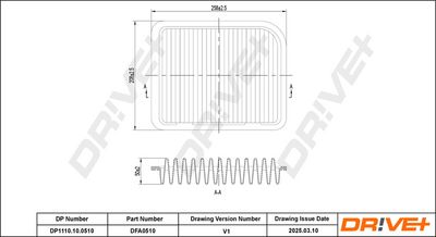 Воздушный фильтр Dr!ve+ DP1110.10.0510