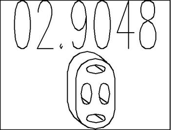 Буфер, глушитель MTS 02.9048