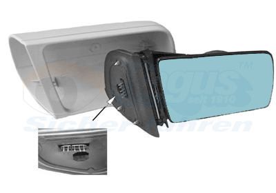 Ārējais atpakaļskata spogulis VAN WEZEL 3030808