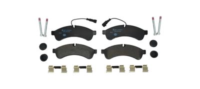 Bremžu uzliku kompl., Disku bremzes HELLA 8DB 355 039-261