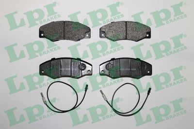 Bremžu uzliku kompl., Disku bremzes LPR 05P276