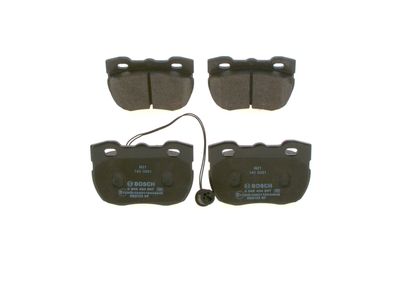 Bremžu uzliku kompl., Disku bremzes BOSCH 0986424287