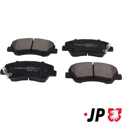 Комплект тормозных колодок, дисковый тормоз JP GROUP 3663604210