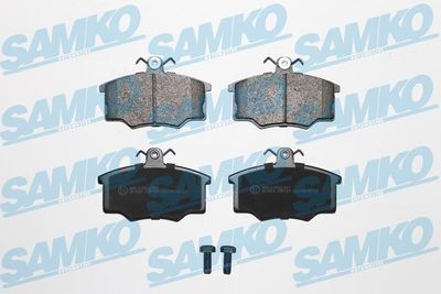 Комплект тормозных колодок, дисковый тормоз SAMKO 5SP187