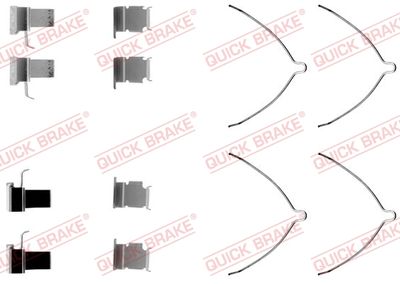 Piederumu komplekts, Disku bremžu uzlikas QUICK BRAKE 109-1261