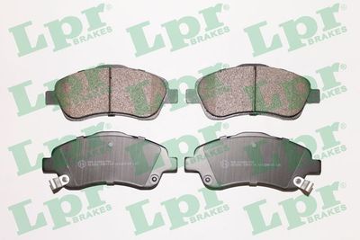 Bremžu uzliku kompl., Disku bremzes LPR 05P1114