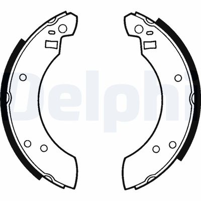 Bremžu loku komplekts DELPHI LS1216