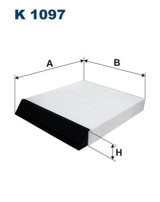 Filtrs, Salona telpas gaiss FILTRON K 1097