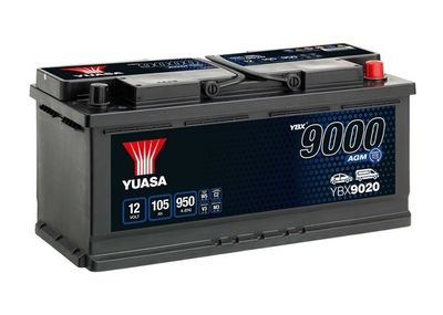Startera akumulatoru baterija YUASA YBX9020