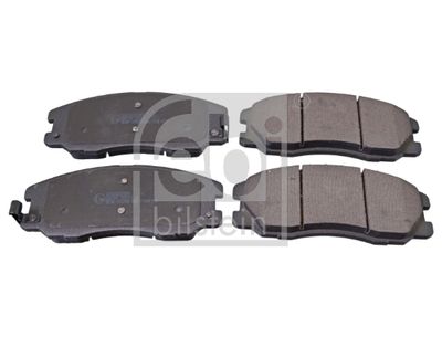 Комплект тормозных колодок, дисковый тормоз FEBI BILSTEIN 16632