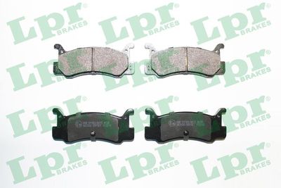 Комплект тормозных колодок, дисковый тормоз LPR 05P367
