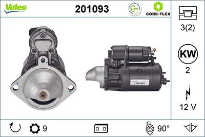 Стартер VALEO 201093
