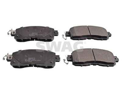 Bremžu uzliku kompl., Disku bremzes SWAG 33 10 6537