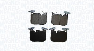 Bremžu uzliku kompl., Disku bremzes MAGNETI MARELLI 363916061252