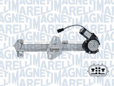 Stikla pacelšanas mehānisms MAGNETI MARELLI 350103170345